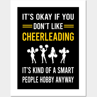 Smart People Hobby Cheerleading Cheerleader Posters and Art